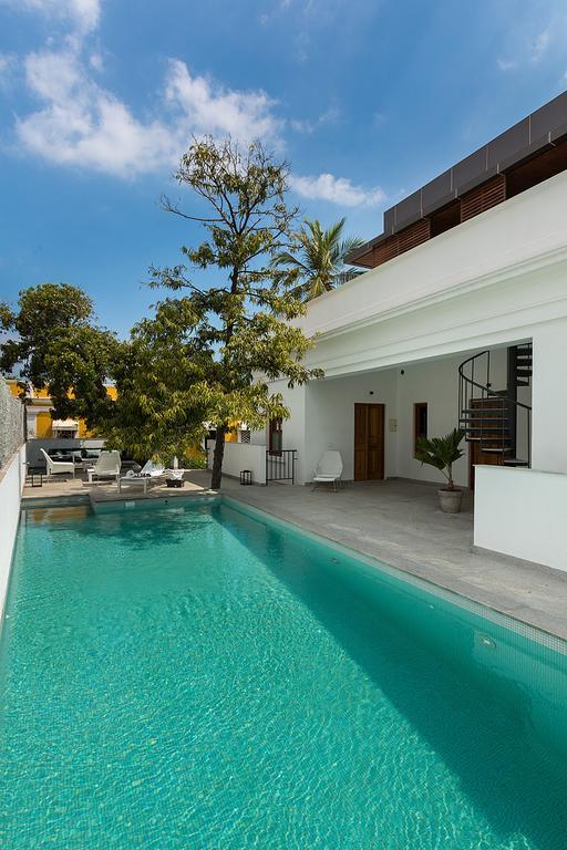 La Villa Pondicherry Bagian luar foto