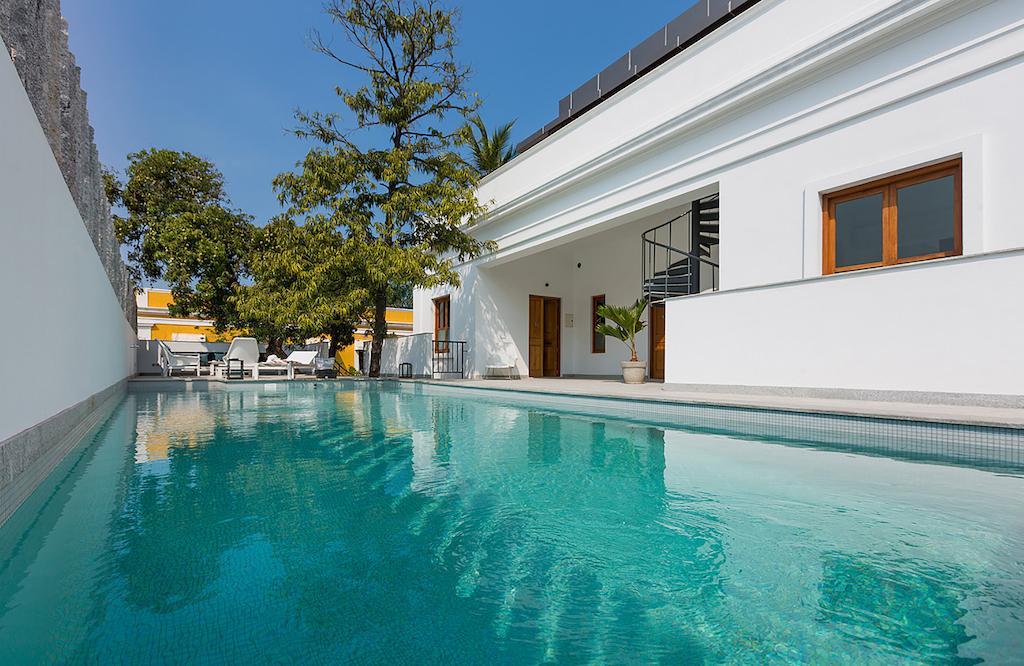 La Villa Pondicherry Bagian luar foto